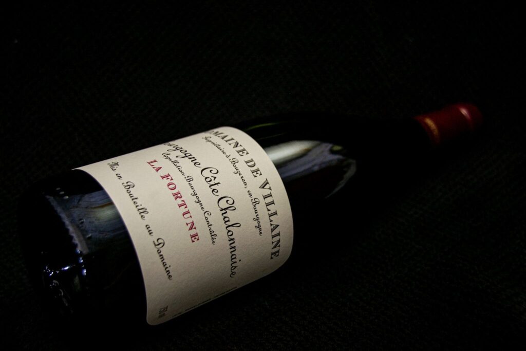 Wine of Domaine de Villaine, the Bourgogne Cote Chalonnaise La Fortune.