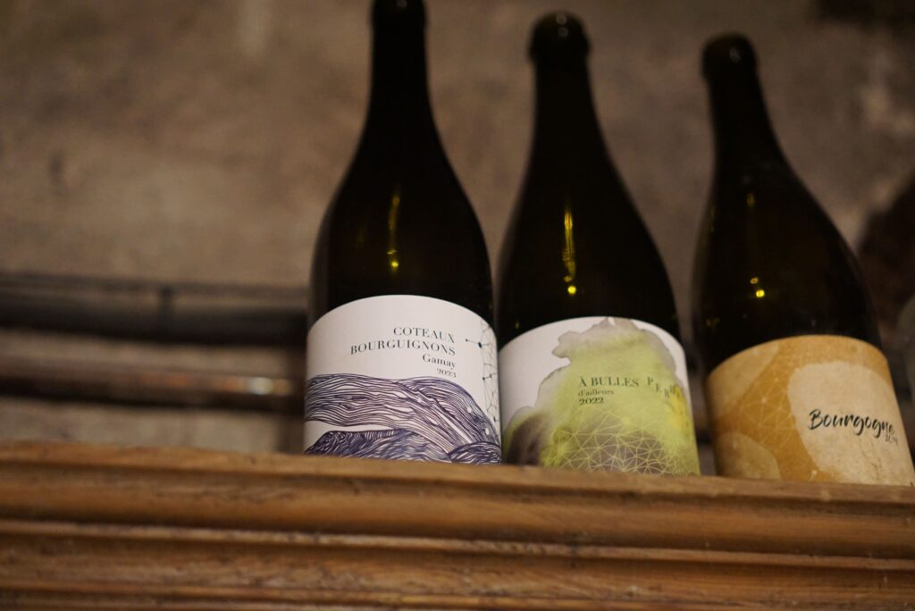 the four bottles of wine from domaine didon