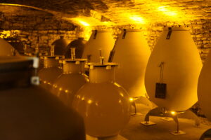 the prestigious cellar of domaine michelot with a long history